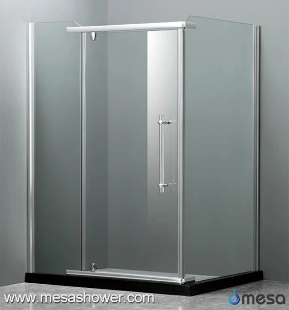 Kupaonica Jednostavni dizajn Kutni pravokutni manje Okvirna tušna vrata za prodaju