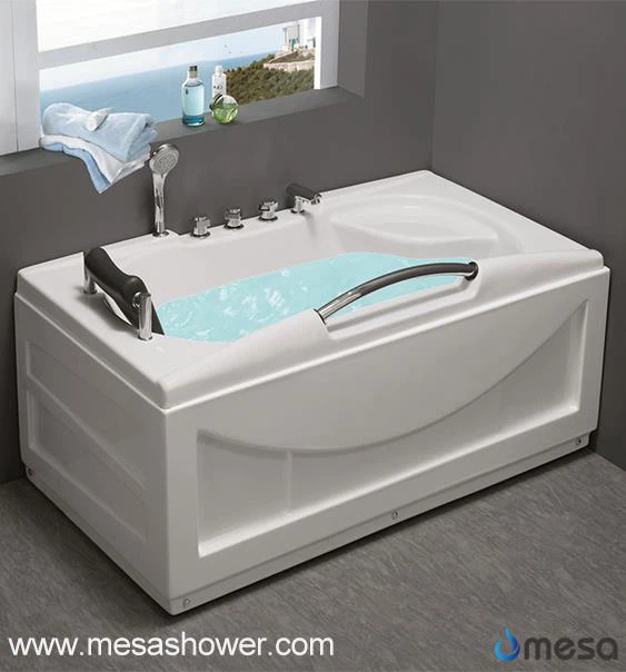 Klasična četverokutna kuglana s masažom za masažu s ručnim držačem