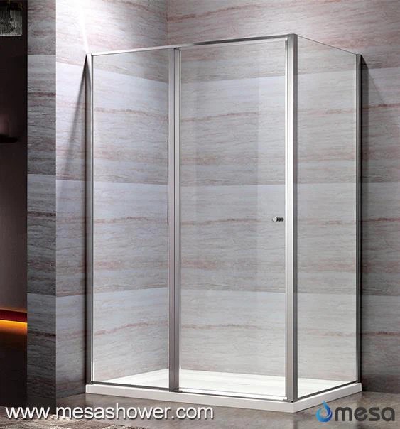 Pravokutni okretni prozirni Frameless Kina Vruća prodaja tuš kabina za brze isporuke