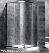 Custom Veličina Corner Square Uokvireni ljuljačka Klizna tuš kabina