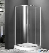 Jednostavan dizajn kutu sektora klizna tuš vrata sa povoljnim cijenama