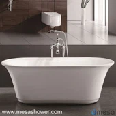 Jednostavna klasična velika ovna samostojeća akrilna kada