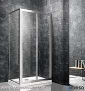 Jednostavan dizajn Okvirni kutni pravokutni klizni sklopivi tušni pretinac